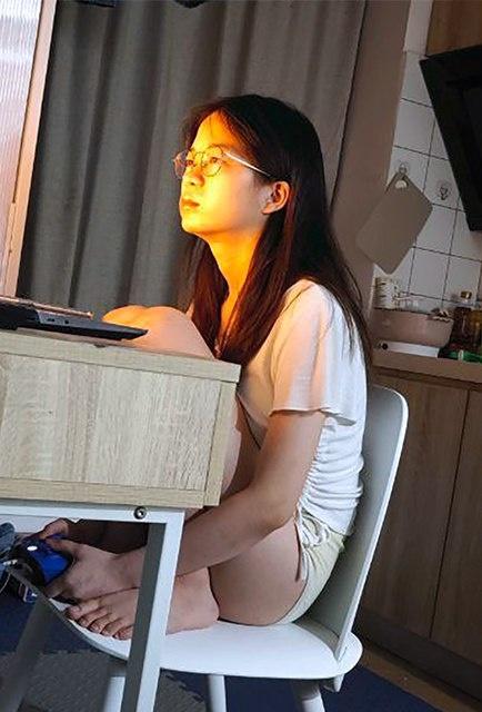 重庆黔江宠物店老板娘李林敏与男友日常做爱流出 外表斯文 私下骚母狗一个 巨乳骚穴被捆绑调教 有性虐爱好者不容错过-2