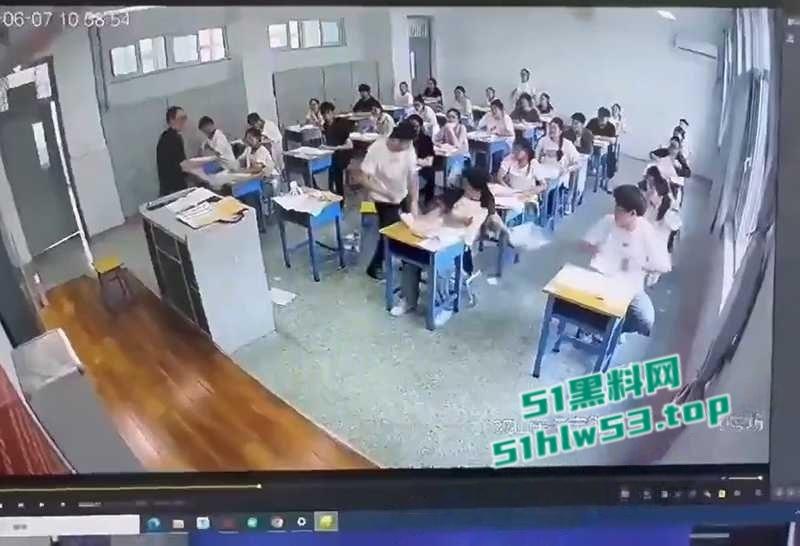 山东邹城一中高考考场,小伙因答不出题自暴自弃发狂撕毁多人试卷,监考老师都懵逼了!!!-6