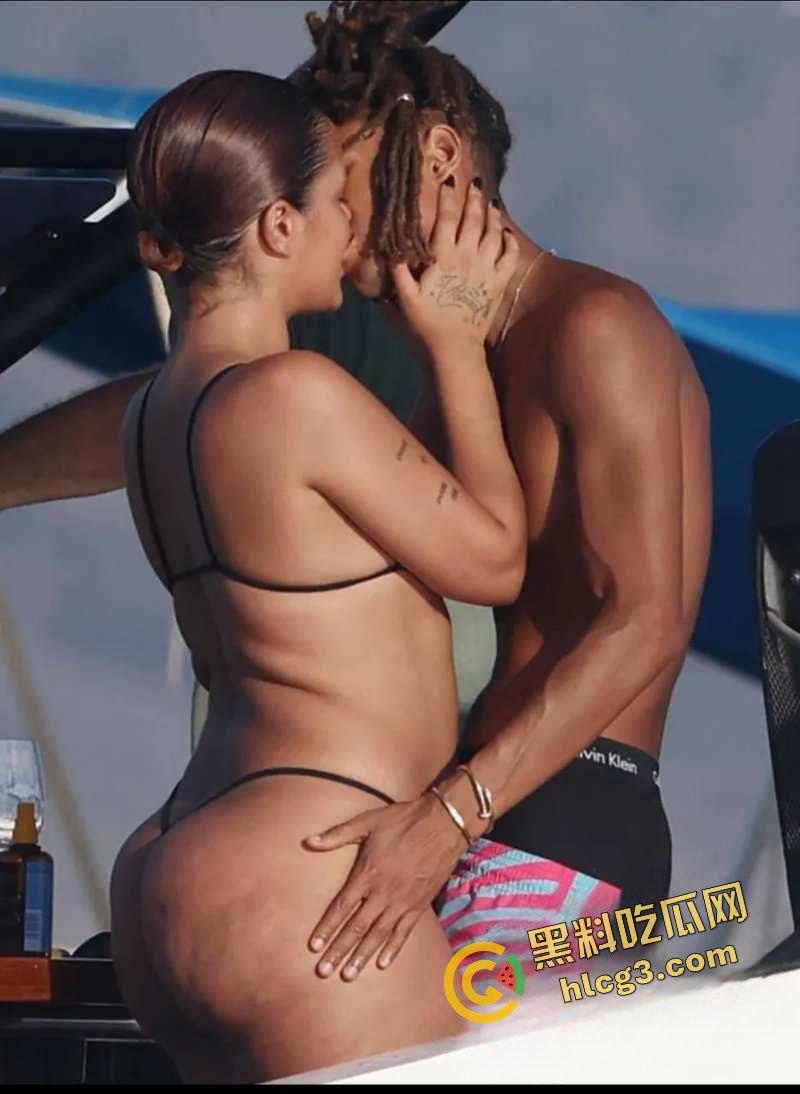 国外大瓜!奥斯卡影帝儿子『贾登史密斯』出轨女模特奥帕特 游艇激情相拥!-4