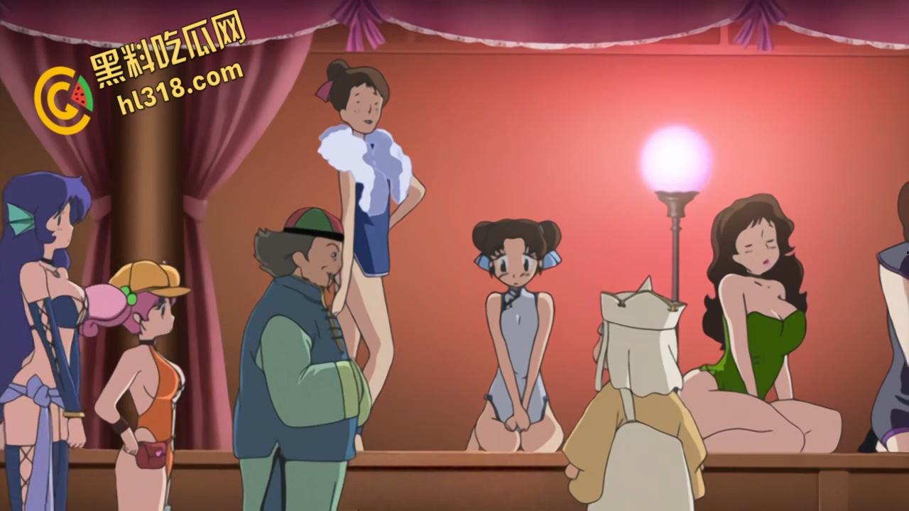 日本动漫《治愈队西游记》,师徒四人误入按摩店,唐僧被情趣女妖缠身,悟空大战巨乳妖怪 !-3