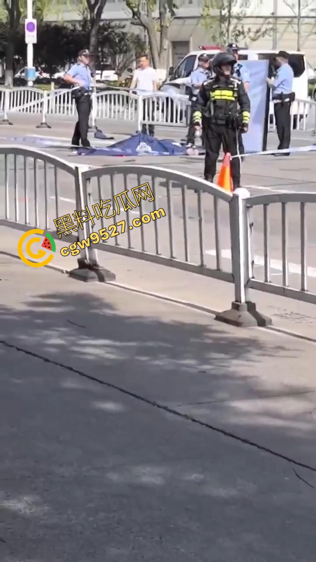 海宁街头惊现杀人割头恐怖画面!凶手带着手套十分专业当众杀人,现场血流一地,受害人当场死亡-7