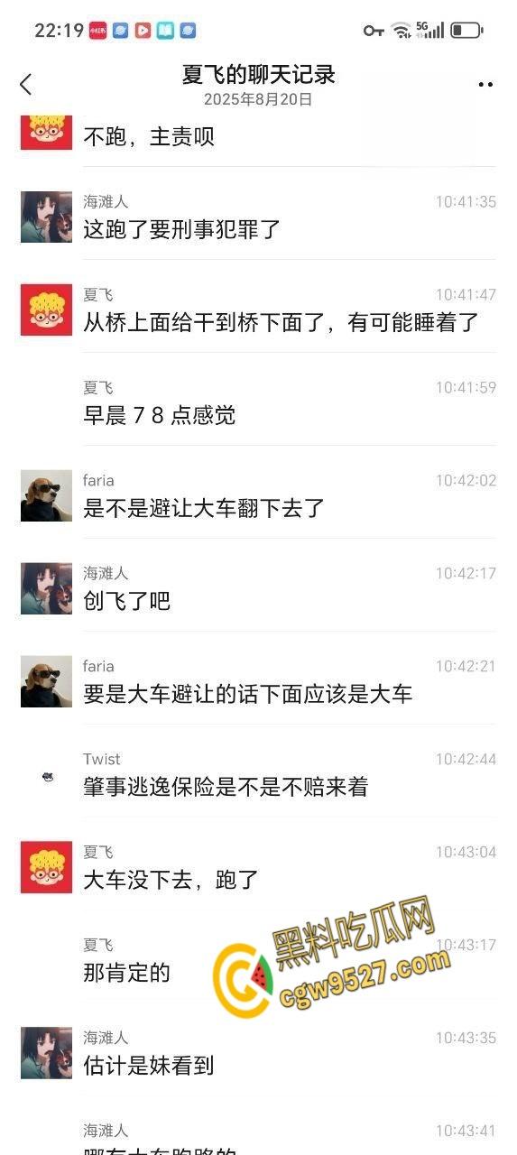 骑行作死实录，俩傻帽高架逆袭大货，人车飞天爆浆，司机溜号变逃逸，裤衩赔穿还敢骑？-3