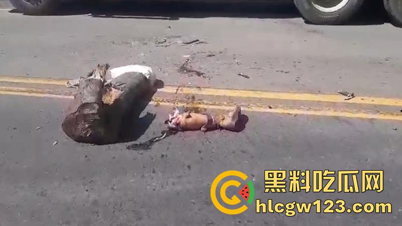 血腥恐怖交通事故，圣克鲁斯男骑手出车祸，左腿被当场撞断，现场视频流出胆小者勿入！-6