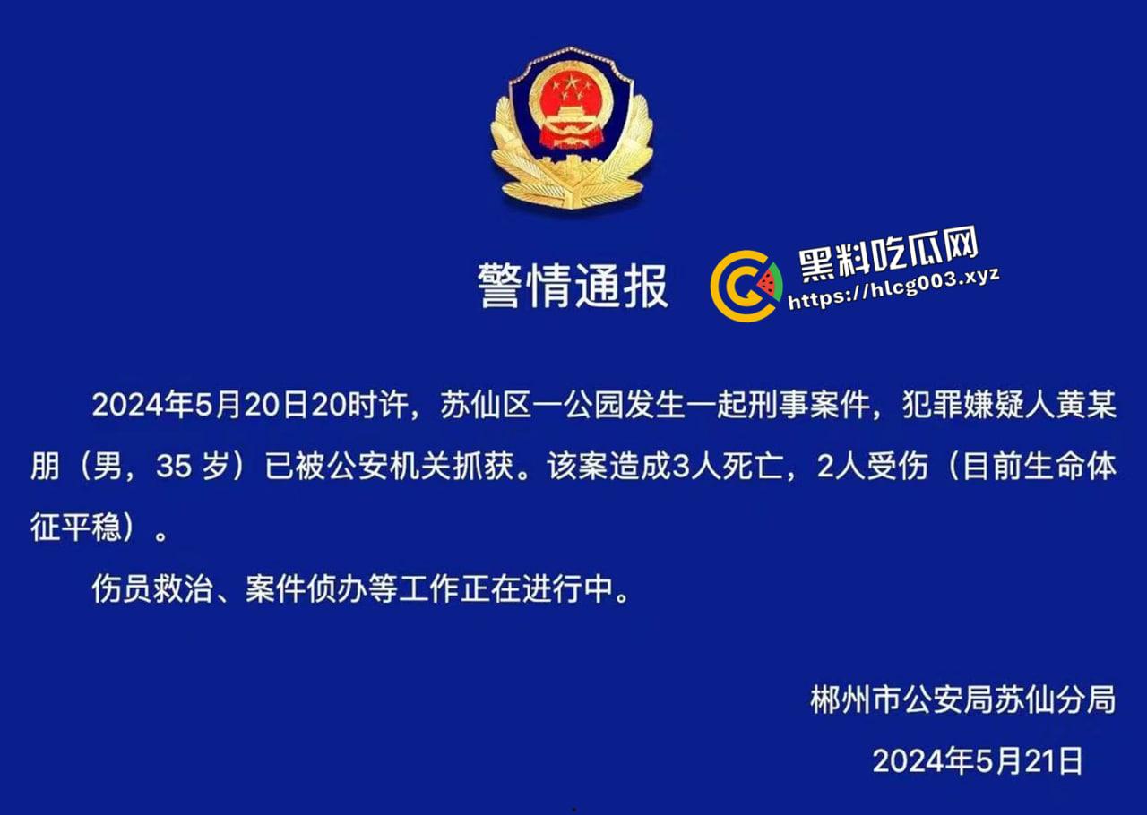 别人520打炮你杀人！郴州刀仔因情所困报复社会 苏仙公园砍杀数人 现场画面流出-1
