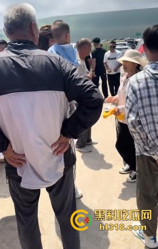 荷叶坪旅游区，怒遇车霸一台车堵了几百台车，手里拿着改锥当武器叫嚣，真是恶人多搞事呗！-3