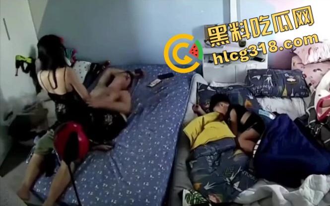 监控流出美少妇午休主动骑上丈夫要公粮,结果他睡得像死猪,儿子翻身险些撞上,枕边风都吹不醒的男人!-7