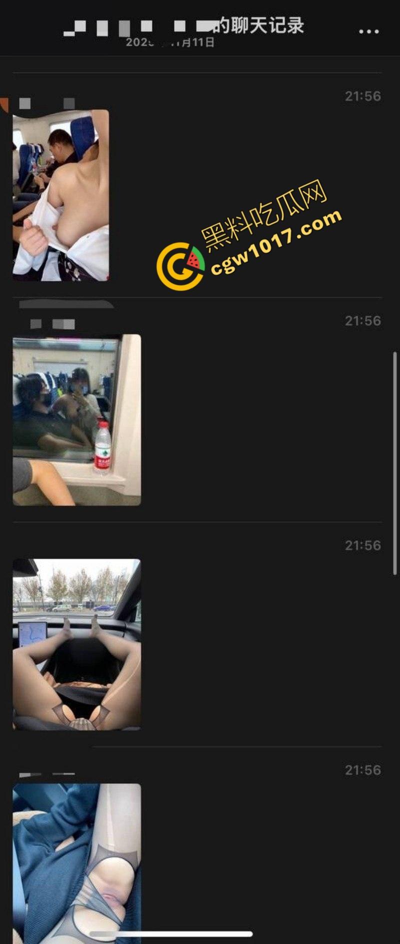 全网爆火高铁短发美少女曝猛料:靠卖片敛财,户外放尿摄人,曲线玲珑身材火辣,吸引无数网友疯狂交流!-14