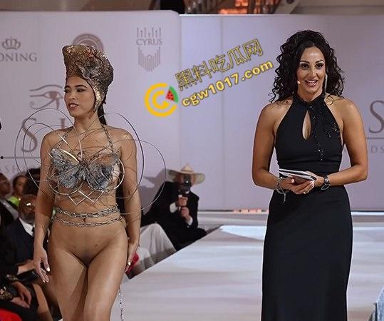 赤裸人肉T台狂肆绝伦！名模疯狂展示肉体，雪白胴体用猫步献上视觉大饱餐，美乳荡漾，宣告时尚之美！-7