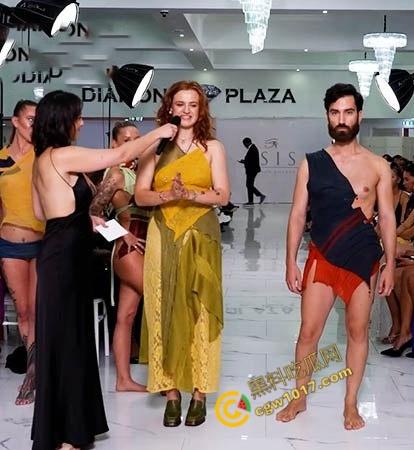 激情荷兰时尚展：裸露模特颠覆眼球，薄纱飘舞间激情四射，色情与高雅交相辉映，撩人心弦！-5