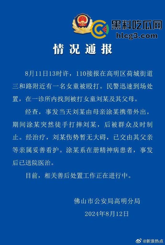 佛山高明区震惊！女童被殴打事件曝光，令人发指的暴力行径引发公愤！-1