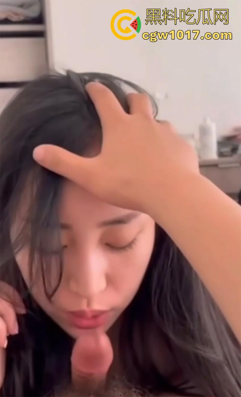 抖音百万粉富二代网红【深圳湾小乐】，和火辣女神【DJjumi小鲸鱼】，口交性爱视频被流出，果然穷人女神富人母狗啊！-6