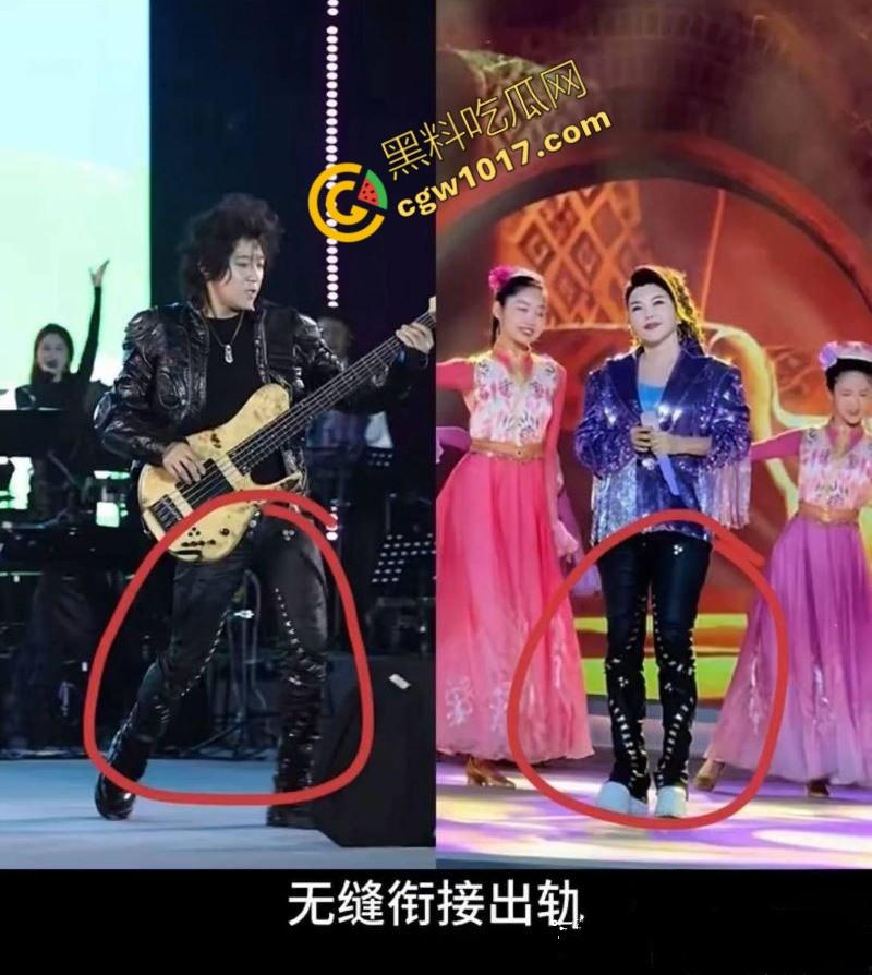 知名女歌手【乌兰图雅】狂野出轨！央视春晚天后竟与乐队贝斯手偷情，42岁草原女神草泥马，疯狂乘骑求欢！-4