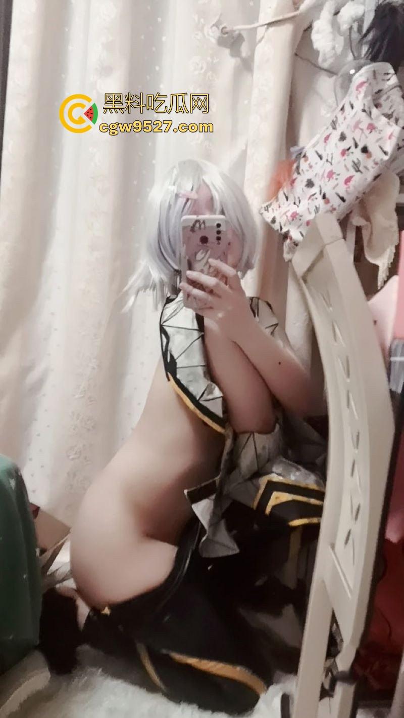 福利姬【沐沐酱】Cos王者荣耀东方镜原皮，嫩穴在镜头前肆意展示，完美还原角色魅惑气质跟奶子！-7