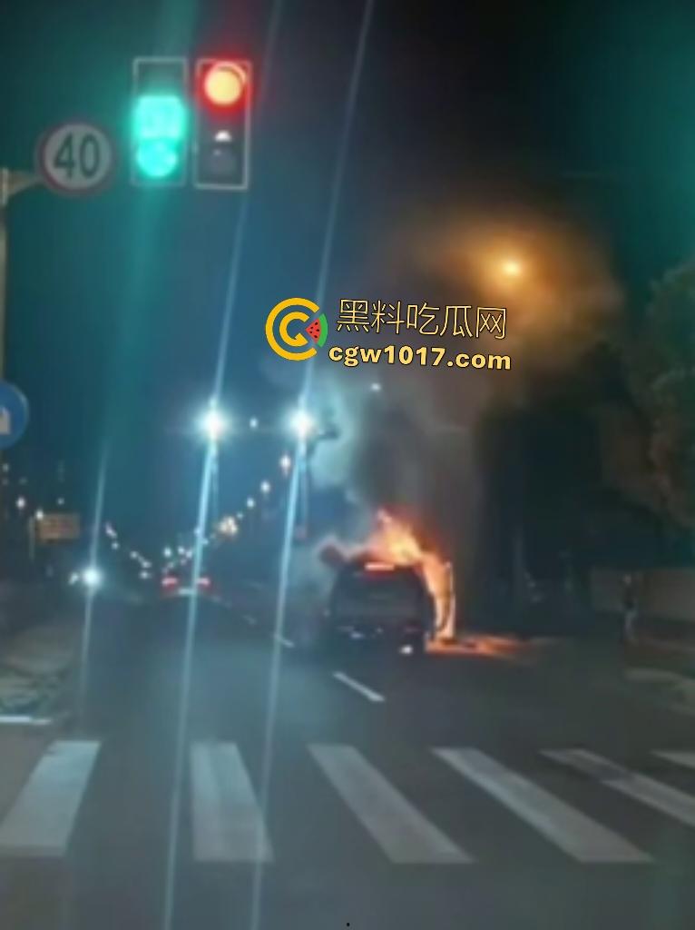 10月24凌晨理想MEGA自燃起火，车主跳车逃命，车底爆燃喷火，不得不说理想做“移动烤箱”还是有一手的！-6