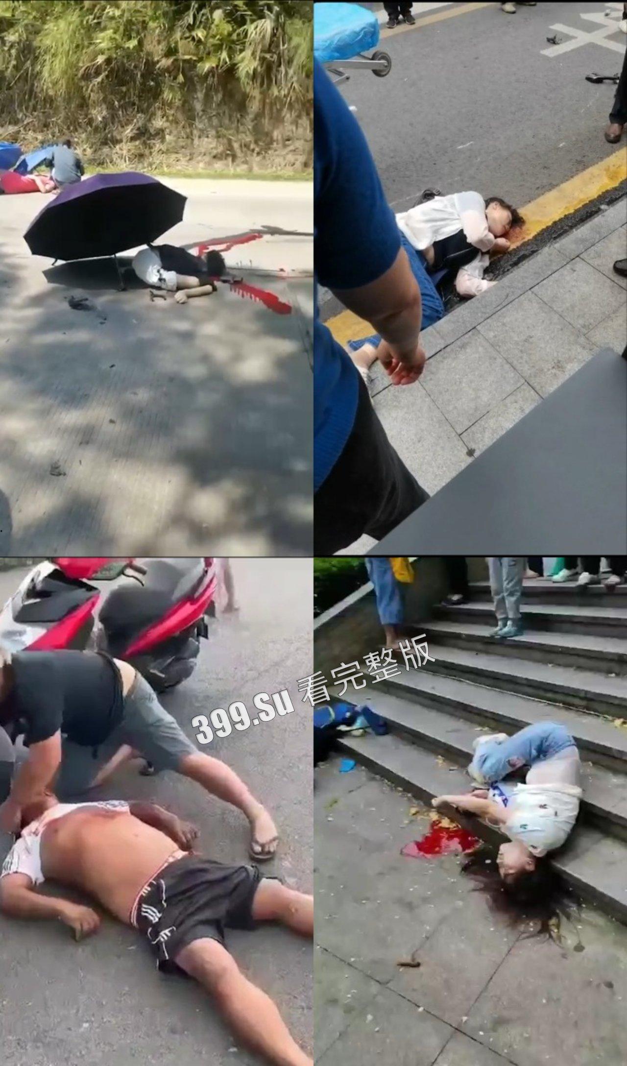 车祸现场  最近骑士们的运气可不太好，摩托车可遭老罪了-5