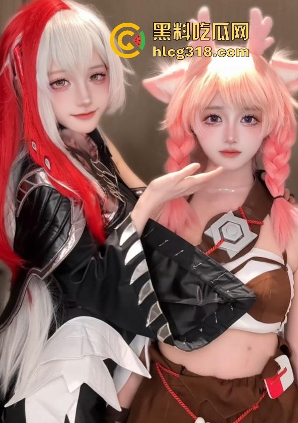 给cos小仙女『一只妖妹』抹油嫩得出水，油光水滑一抹就想咬一口，这才是拍片的正确打开方式！-8