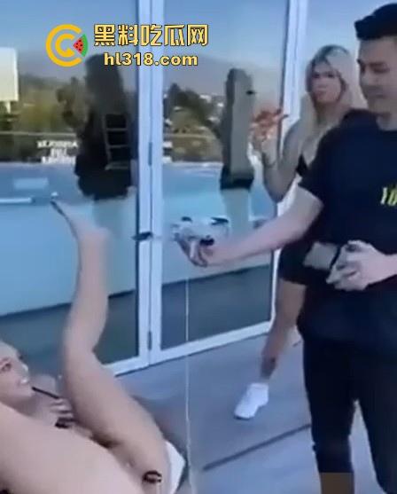 猎奇网黄！老外创意想法之无人机拉扯跳蛋，海边别墅裸体实验，没想到无人机这么给力，给女子爽到了！-2