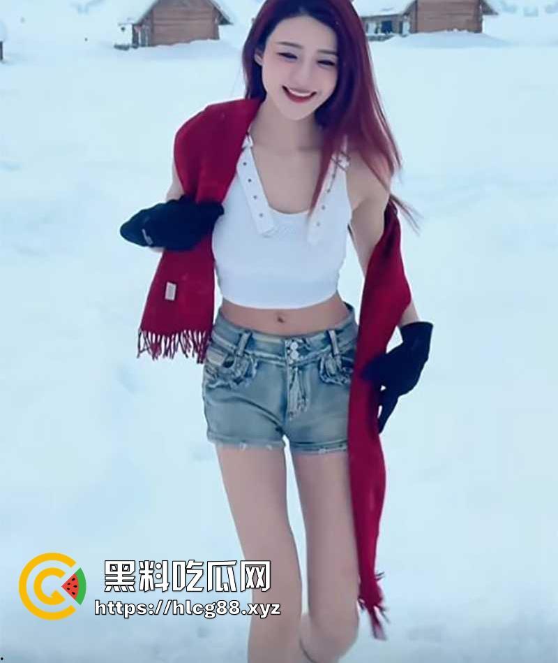 抖音500万粉丝网红【千一】因滑雪练习16米跳台出意外 口吐鲜血 双腿粉碎性骨折!-10