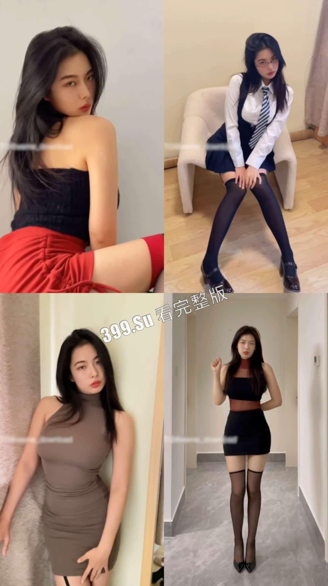 抖音 大反派 120w粉  微密圈视频合集  纯欲反差感极强   变装太丝滑了  建议把丝袜焊在腿上-2