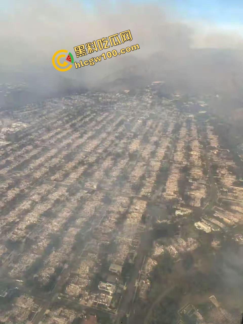 大规模火灾！美国加州山火肆虐，洛杉矶等多地区大火，富人区豪宅化为灰烬！直击火灾现场！-8