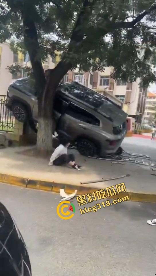 北京密云小学门口惊现夺命飞车,司机疯了吗?放学一脚油门冲进娃堆,小学生倒一片!-5