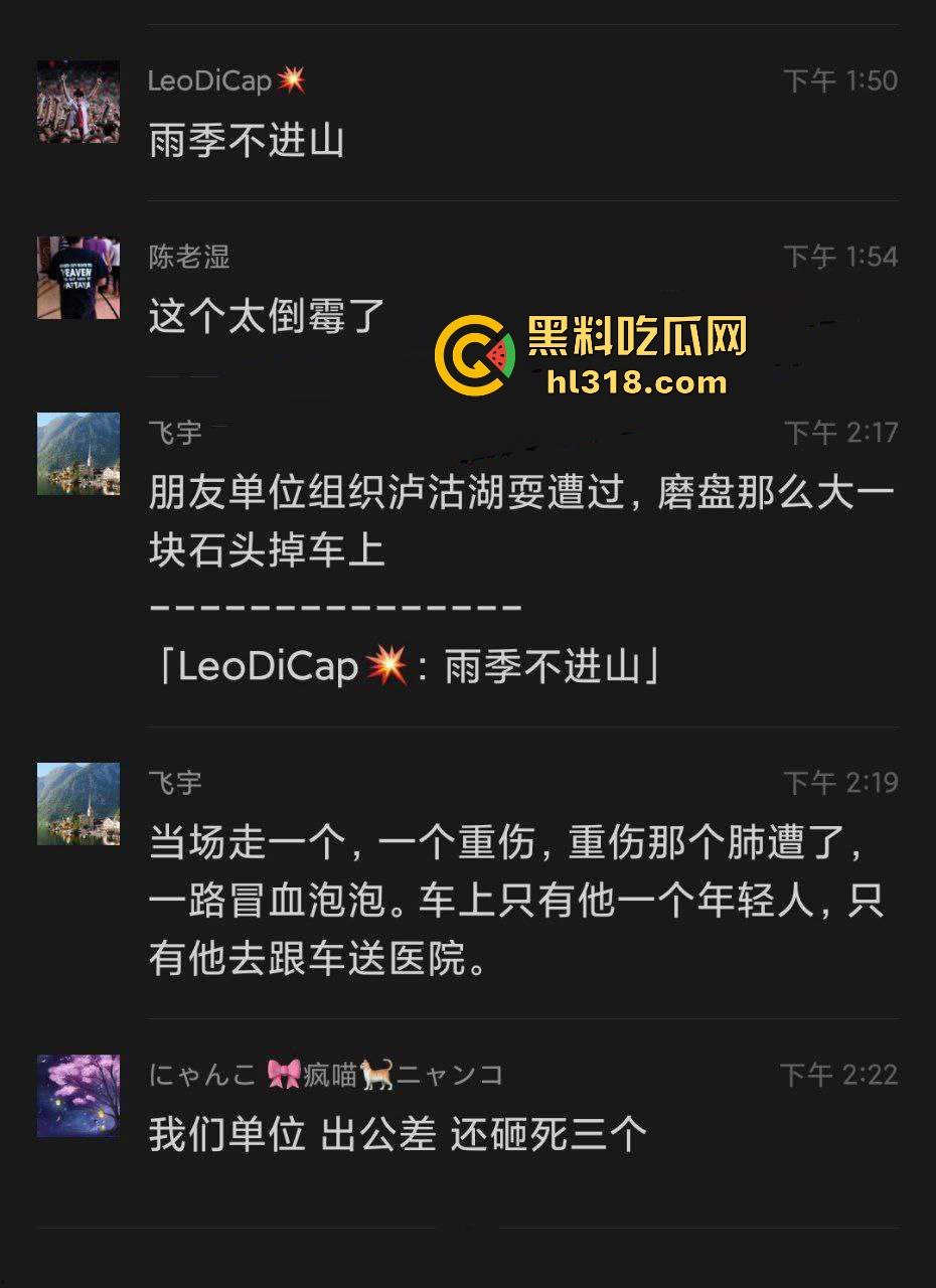 天降横祸!明天跟意外都不知道哪个先来,在车里坐的好好的突然大石砸下来,当场死亡,太惨了!-1