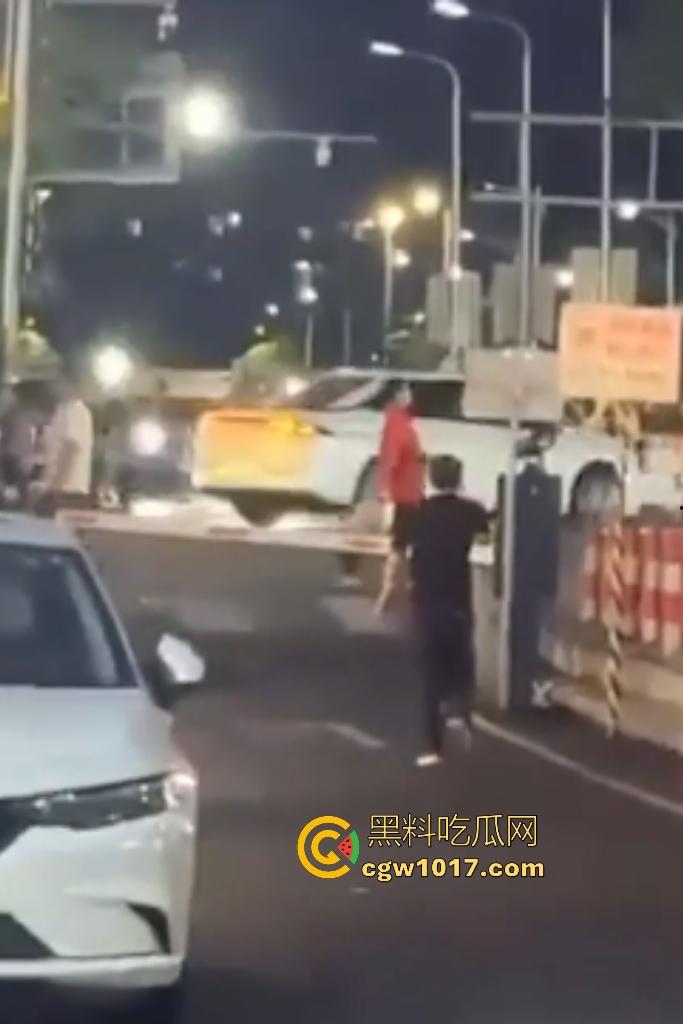 广东珠海黑衣疯狗握刀从保安亭砍翻VIVO店，红衣哥豹子般杀出过肩摔砸地骨裂砍刀飞十米，民警蜂拥铐走！-8