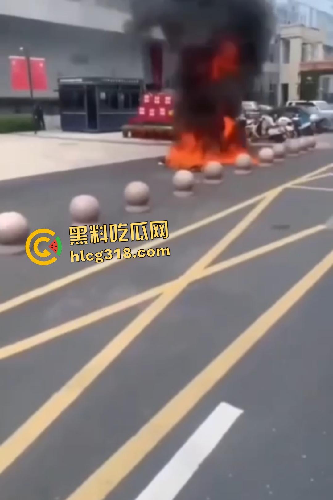 温州瑞安市政府服务中心自焚惨剧！男子因拆迁补偿不公绝望点火，保安狂灭火最后救出一具干尸！-7