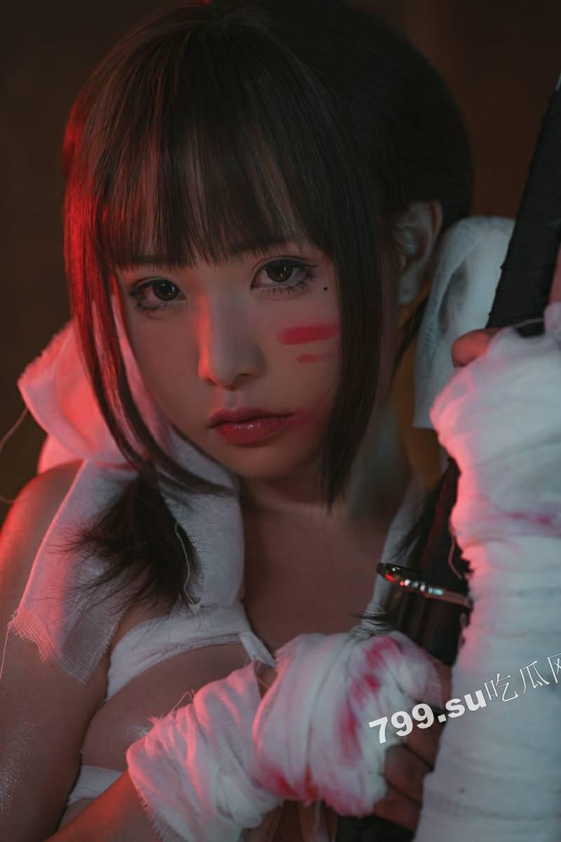 【独家精选】爆机少女「喵小吉」 cosplay 写真 套图 之《小吉忍法帖》-46
