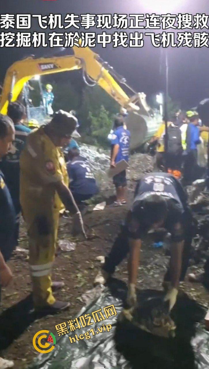 泰国坠机空难事件！于泰国北柳府坠毁 9人全部死亡 有5人为中国人！-4