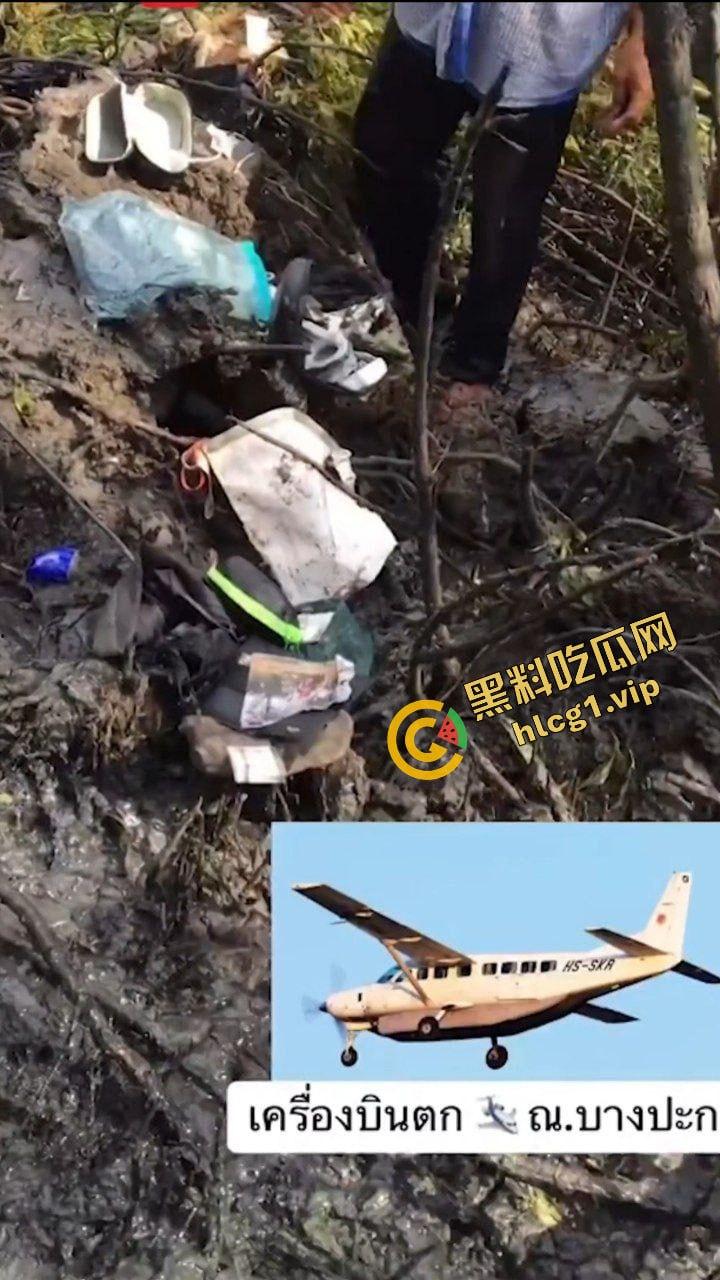 泰国坠机空难事件！于泰国北柳府坠毁 9人全部死亡 有5人为中国人！-8