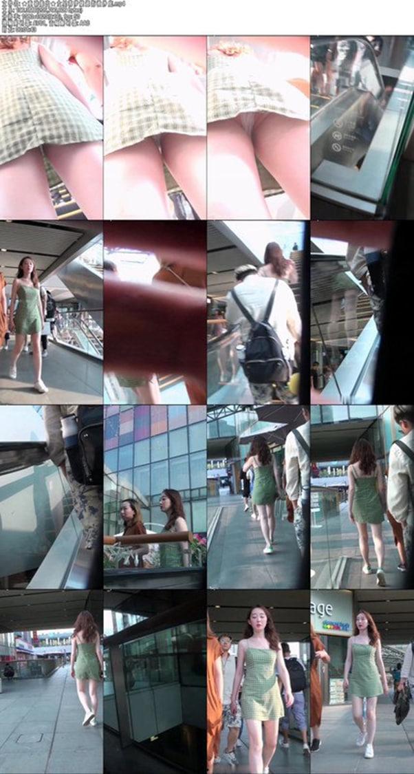 重磅热瓜！ 清纯玉女 女星「蒋梦婕」微博粉丝七百万 商场被人跟踪抄底-4