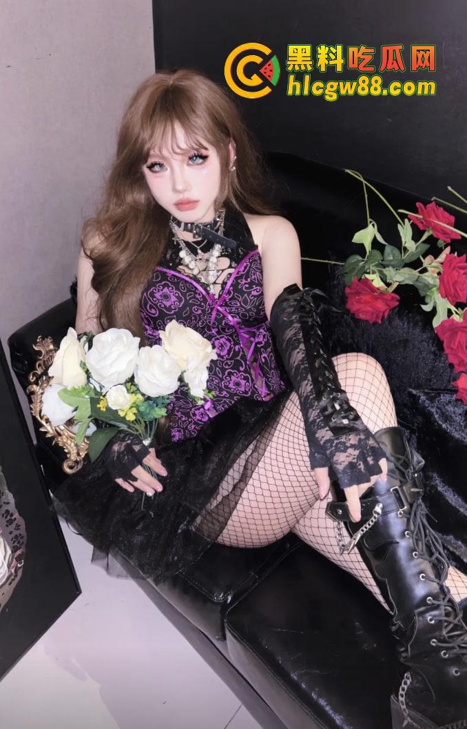 玩永劫无间认识的河北胡桃神『赵月穹』 重金属女神渔网控，JAY歌配她嘴操出口技深喉封神！-4