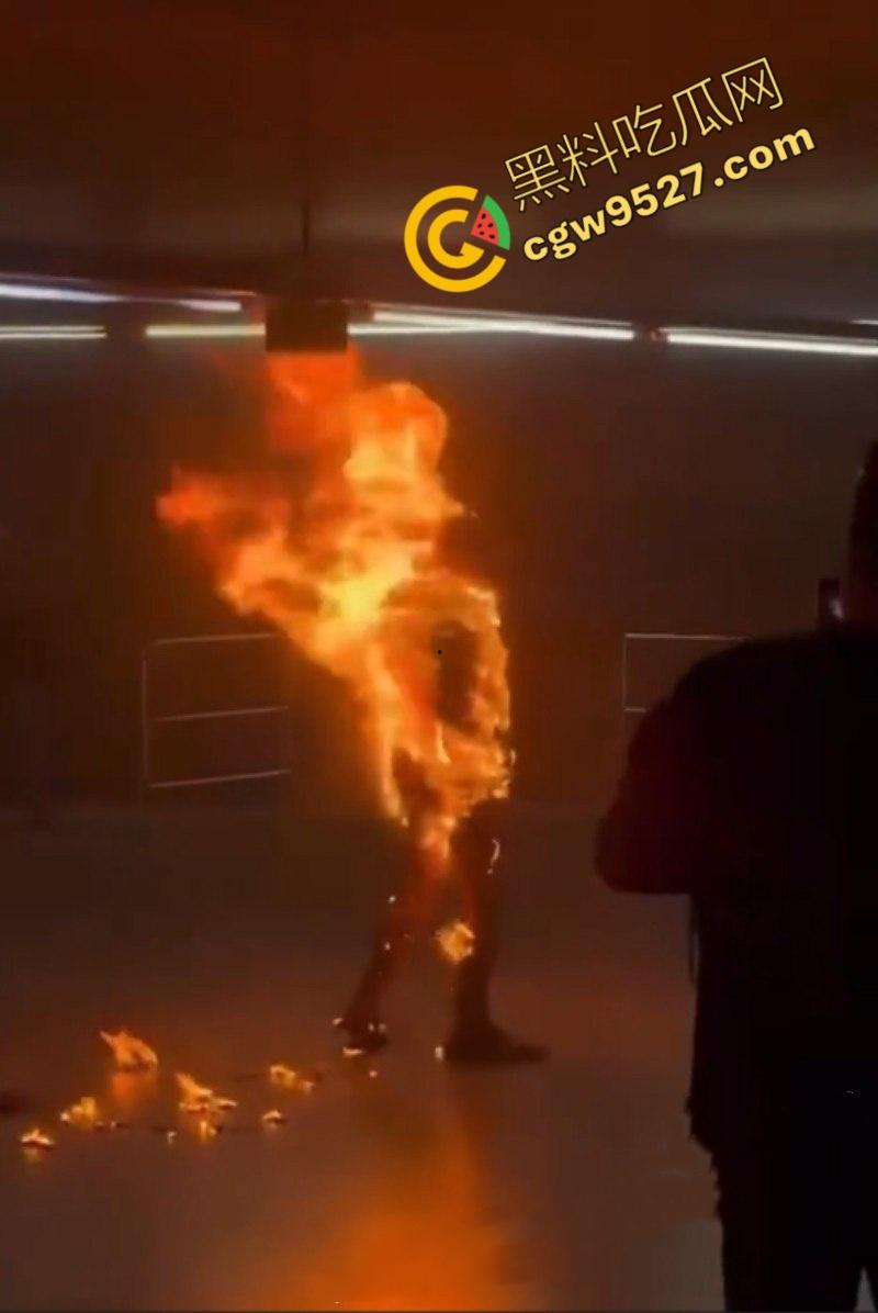 海外大瓜!惊悚画面曝光!巴西男子圣保罗地铁站瞬间自燃,身浇汽油与烈火共舞-2