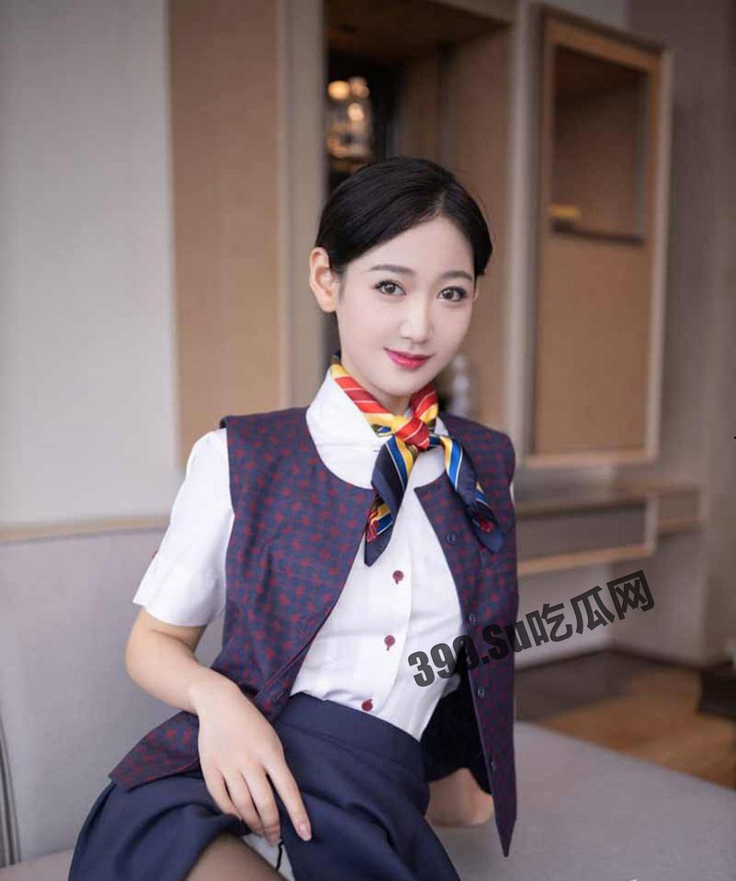 秀人网性感女神 唐安琪 演绎最美国航空姐 呻吟骚叫 揉逼露鲍 急需灭火！-15