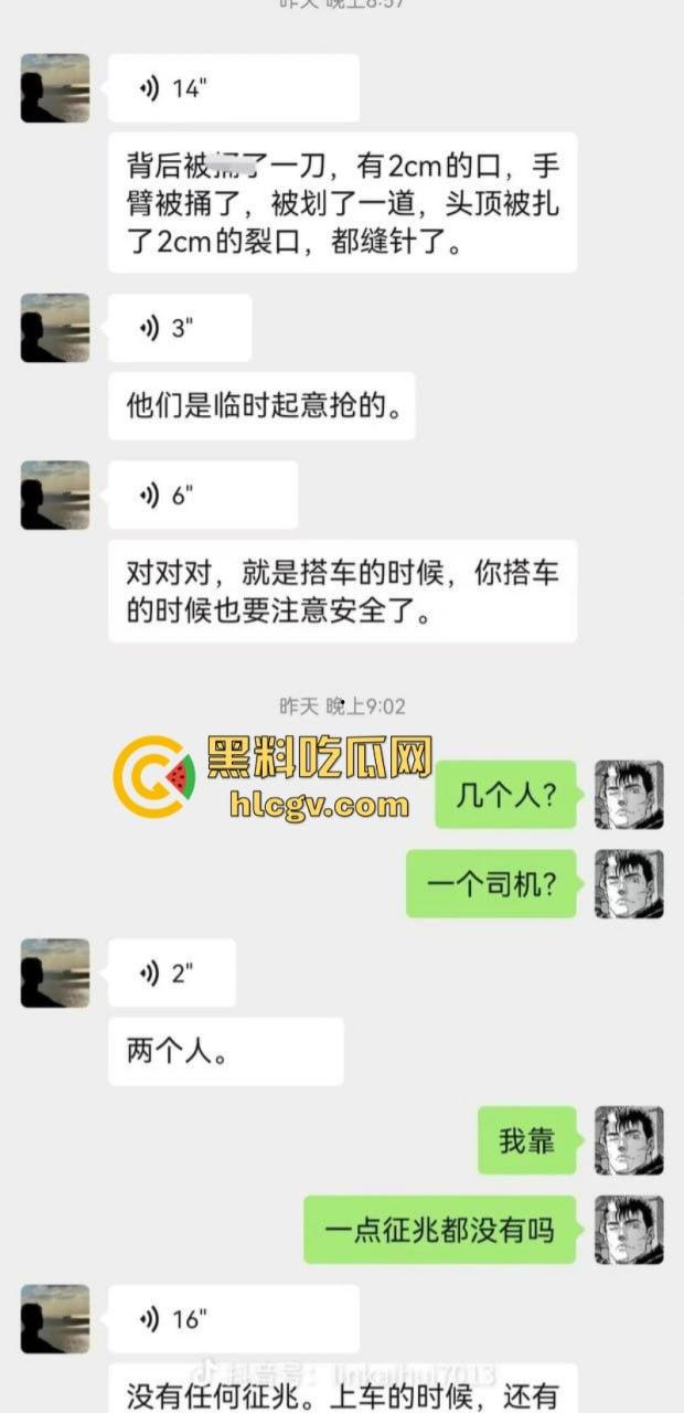 旅游博主在伊朗遭遇持刀抢劫 身中数刀死里逃生 为流量也是不要命了-2