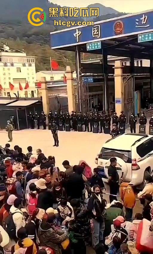 缅甸克钦邦战乱难民潮！百姓涌向腾冲口岸求庇护，中国军队严防死守绝不让难民入境！-4
