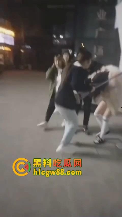 哈尔滨精神小伙大战精神小妹，化最丑的妆打最狠的架，地上全是血，社会摇直接进化成血战街头！-4