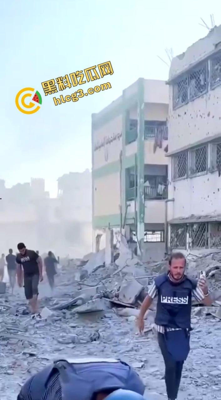 这是真正的人间炼狱 以色列IDF对加沙地带多个地区发动袭击 造成多人死伤-7