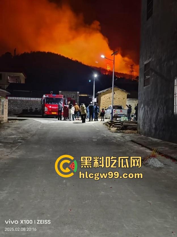 山火频发！肇庆四会下帅出中州方向突发森林火灾，火势蔓延极快，现场堪称恐怖炼狱。-6