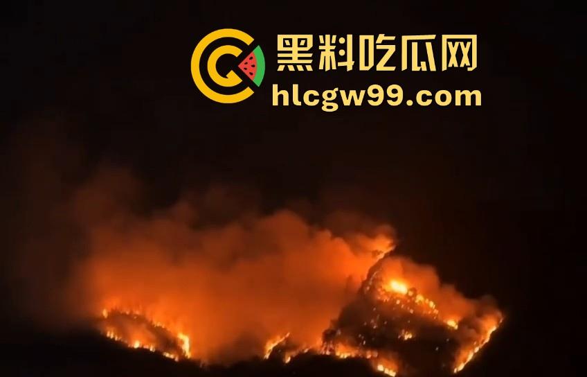 山火频发！肇庆四会下帅出中州方向突发森林火灾，火势蔓延极快，现场堪称恐怖炼狱。-10