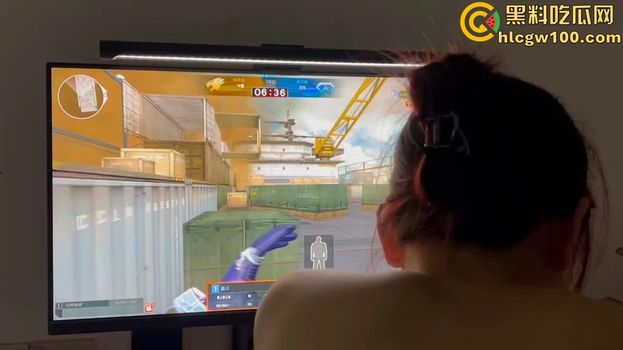 纯粹的猛攻艺术！不仅是游戏的枪王，更是现实的钢枪王，骚母狗女友被干的乱叫！-10