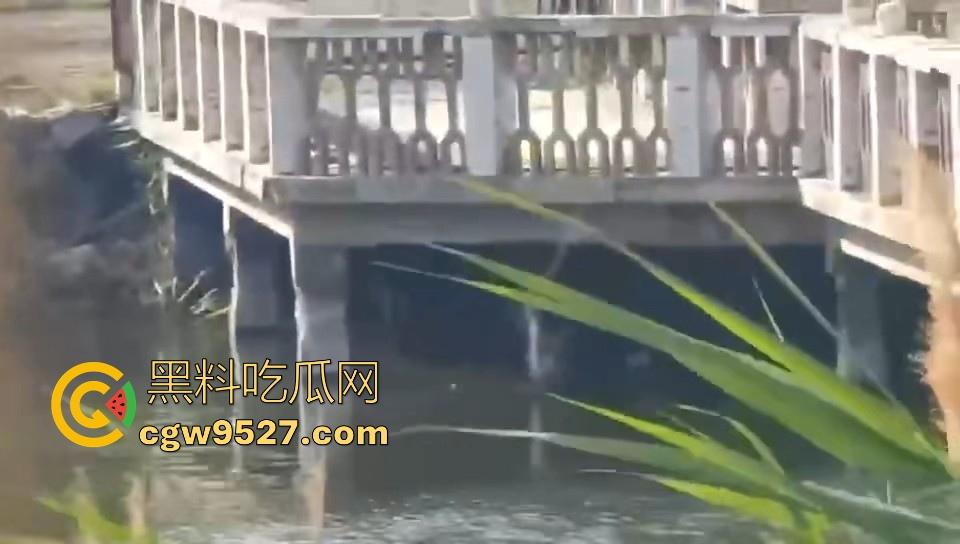 热心男子勇救落水女子，还知道从背后救，挺专业的，摇摇晃晃推到岸边，下次这种落水女子麻烦让我来救！-8