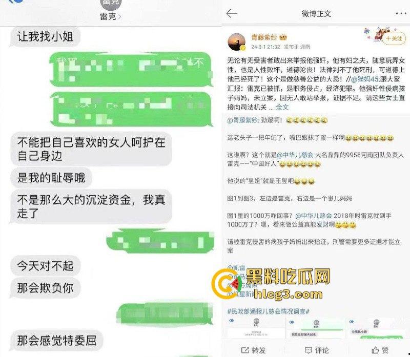中华儿慈会河南负责人雷克 让患儿母亲陪睡才给捐款 陪一次给一点 直到把患儿拖死私吞捐款！-5