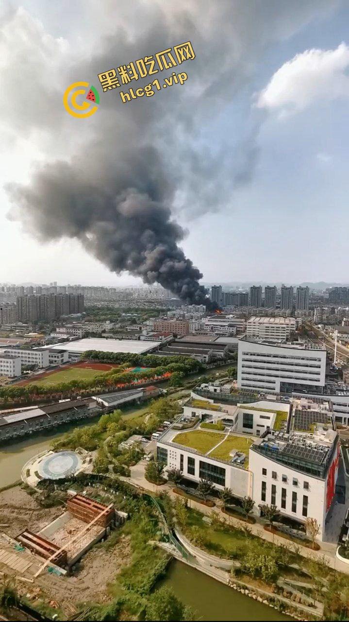 燃烧殆尽！宁波海曙一装潢材料市场 突发大火！火海涌现！-7