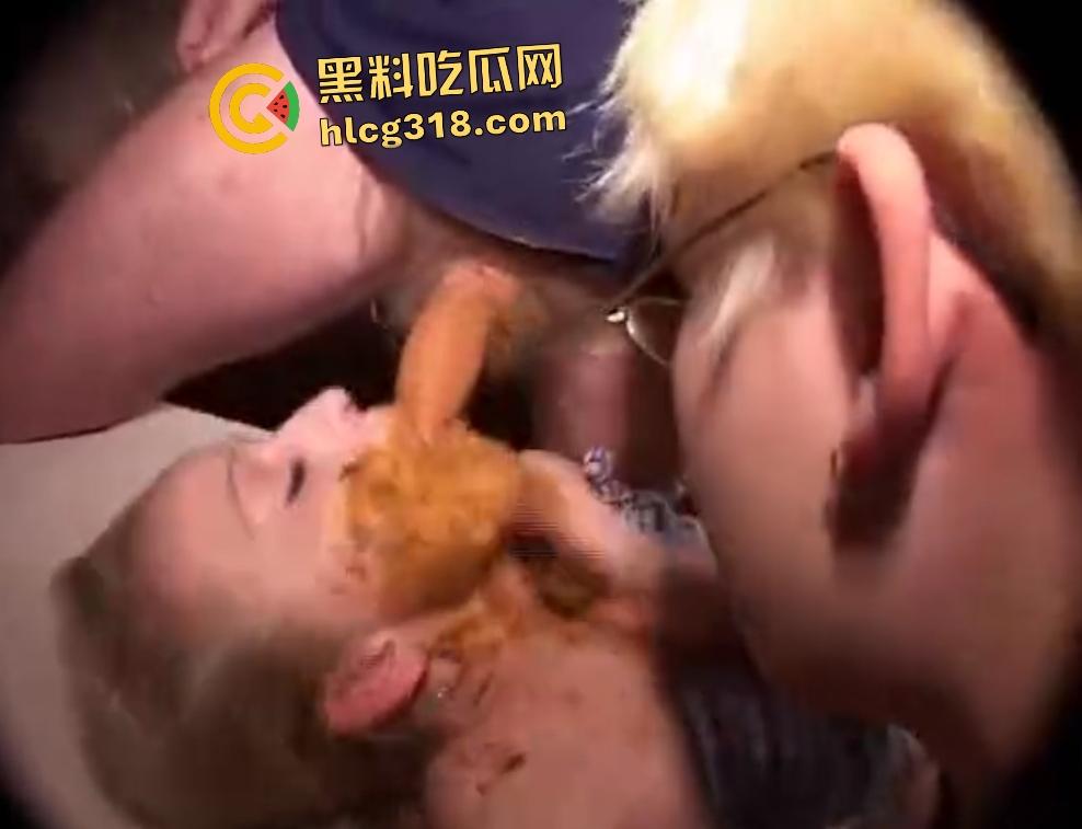 两洋妞母狗嘴屁眼伺候富哥！口交你见过，那口交加屎你见过吗？鸡巴涂粪吃屎，肛交狂插爽到炸！-3